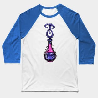 Blue Magic Bottle Baseball T-Shirt